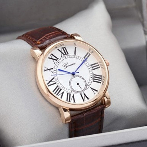 Casual Business Men Leather Watch