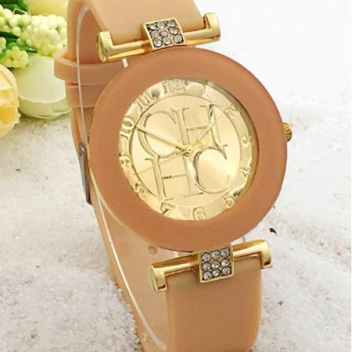 Brand Gold Geneva Casual Quartz Watch